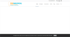 Desktop Screenshot of fisiomaxilofacial.com